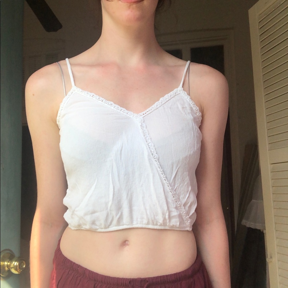 Brandy cropped summery tank!
